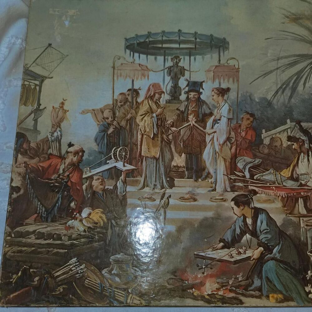 1969 Springbok Puzzle Chinese Marriage Ceremony Museum Art 500 collectors